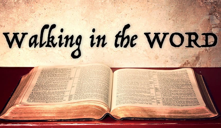 Walking in the Word: Take Care